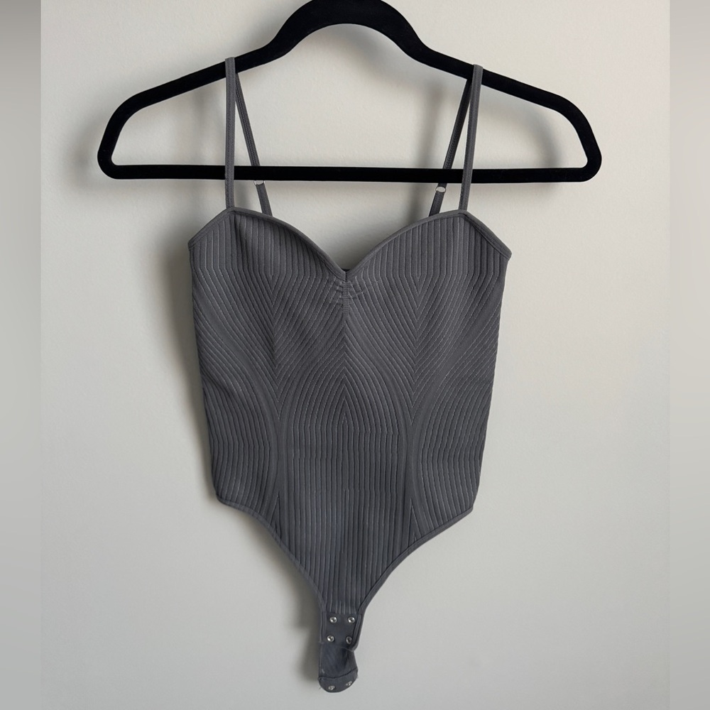 Dynamite Ribbed One-Piece Bodysuit